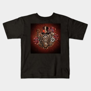 Wonderful Steampunk design Kids T-Shirt